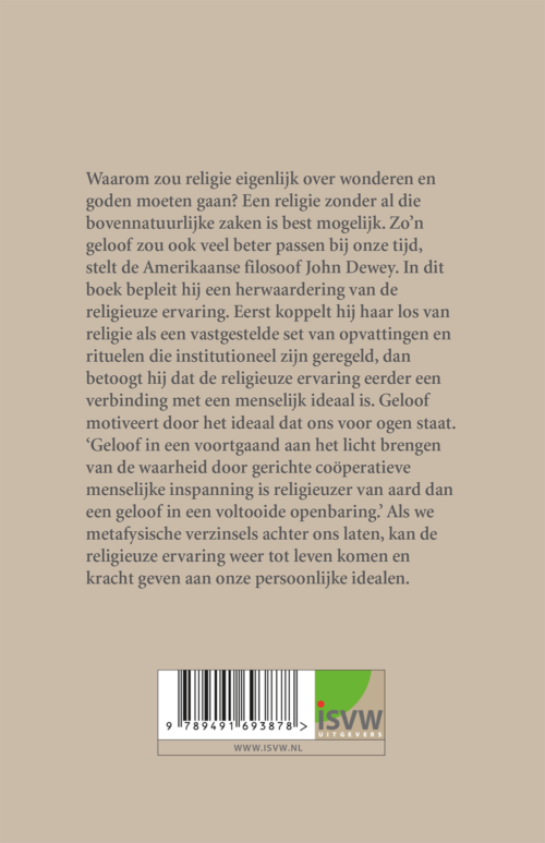 Het religieuze bevrijd van religie - John Dewey - Afbeelding 2